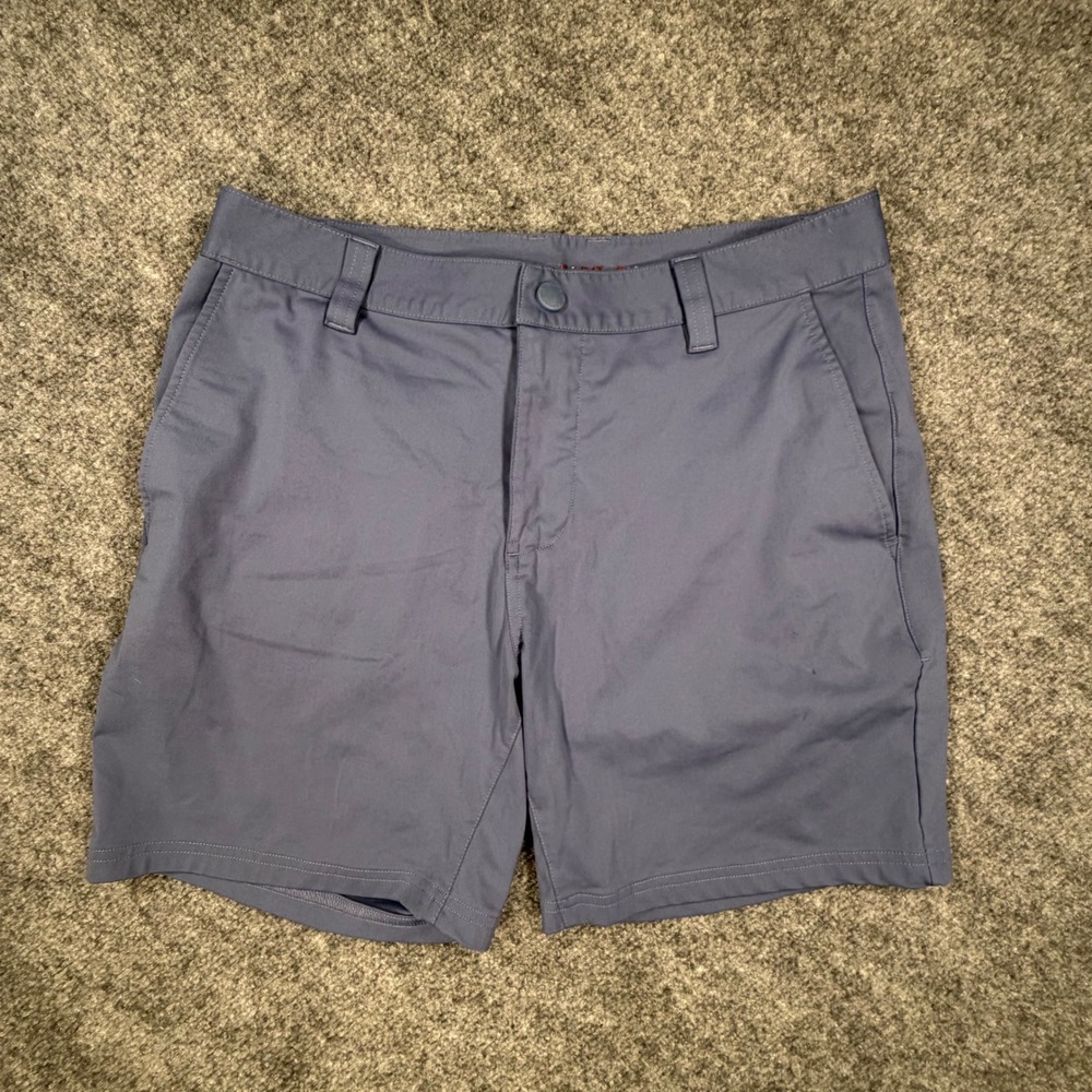 Rhone Commuter Shorts Mens 30 Blue Performance Golf Active Travel 7 Inseam 0752
